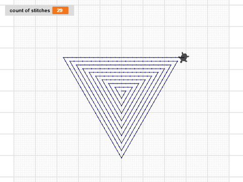 Continuous Spiral Triangle