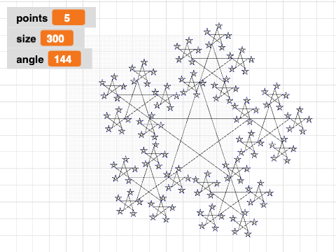 Star in a Star Recursive Design