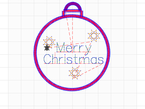 ball ball christmas design