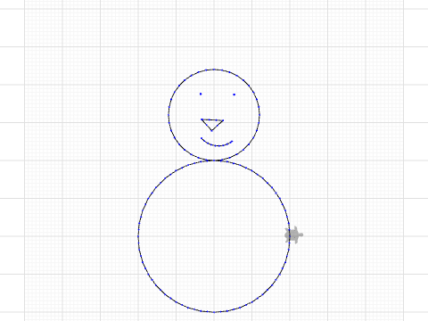 Riley and daddys snowman