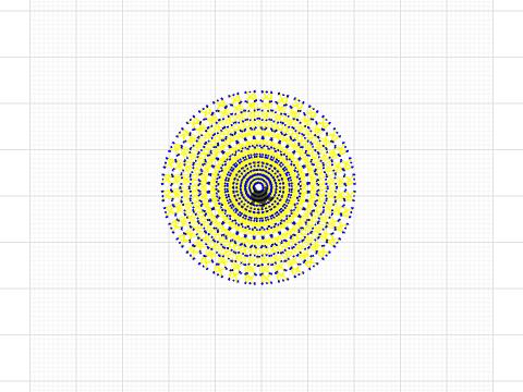 mandala amarillo