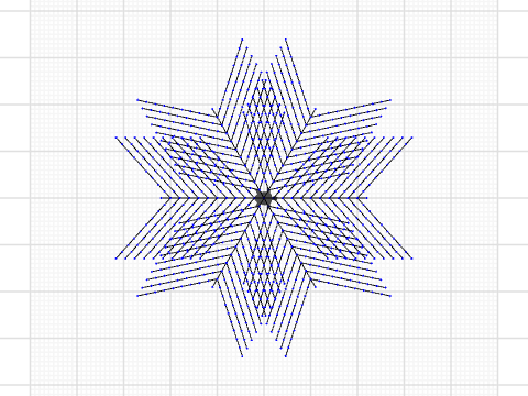 Making a Snowflake With Branches - Generalized