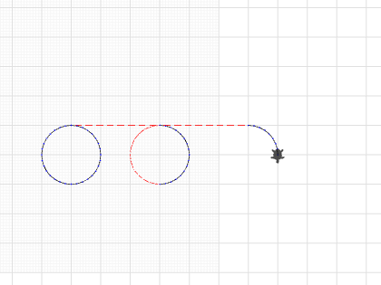 Full circle, Half circle, Quater circle