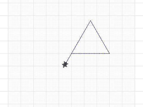 Triangle with 1 4 cm side