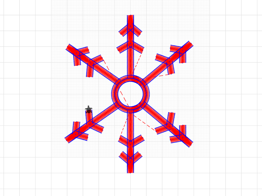 The snow flake project