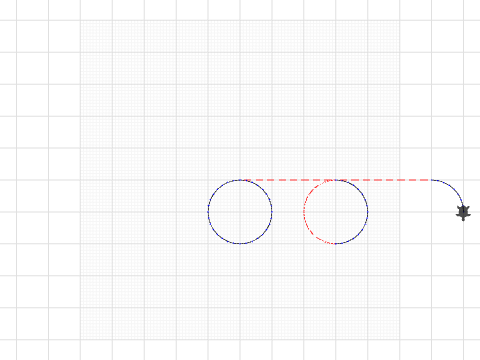 Circle quarter half and a full