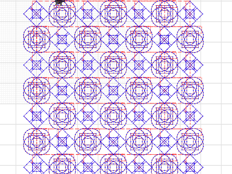 円と正方形の組み合わせ2