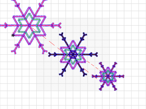 winter wonderland snowflake