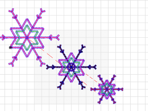 winter wonderland snowflake