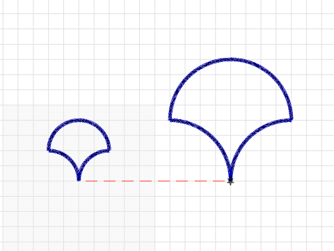 Fan shape