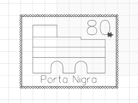 Porta Nigra Briefmarke