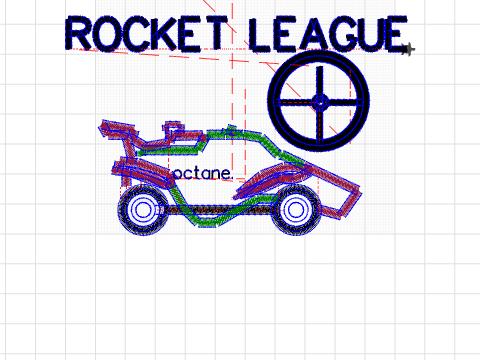 octane finished + ball + text