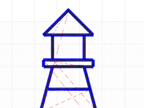 Light house - Project window.