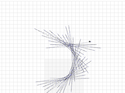 Random stitch length - explosion