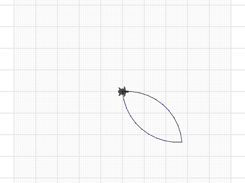 Leaf-shape Petal