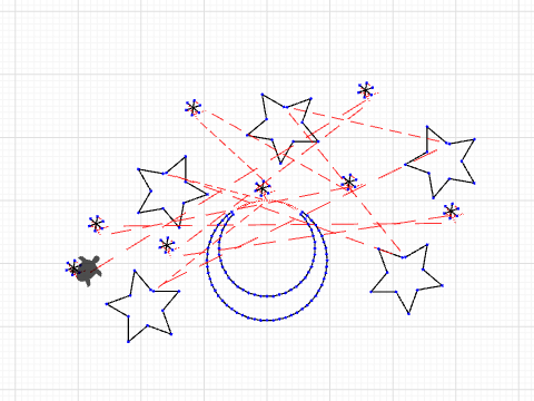 Night Sky Turtlestitch