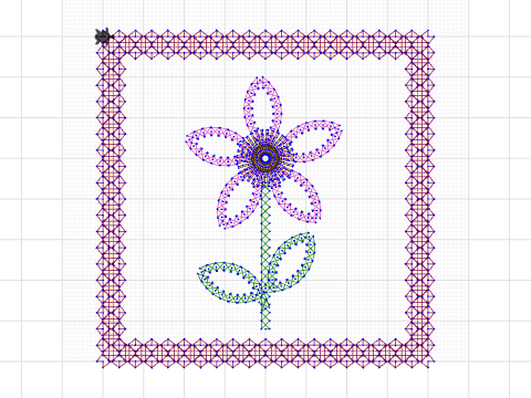 Arc Petal Mug Rug
