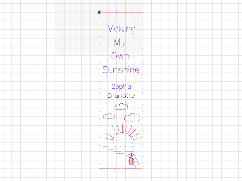 Bookmark - Making My Own Sunshine