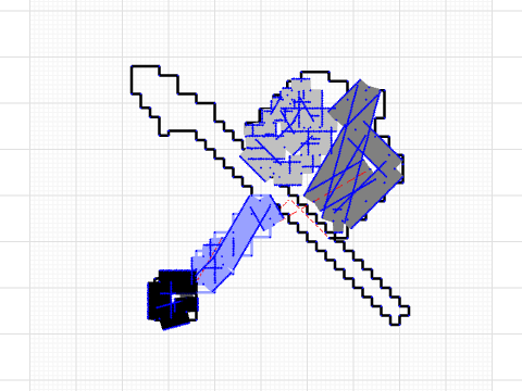 spear mace outline 2 mace colored