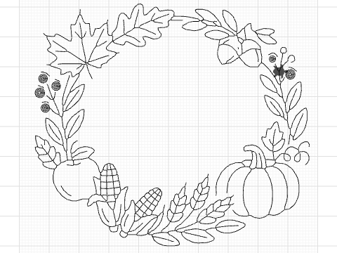 Native Claude - autumn_wreath