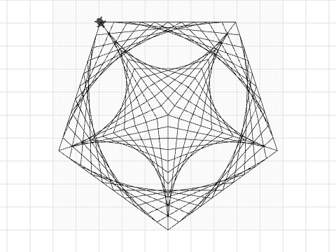 Parabolas: Combined polygon and star