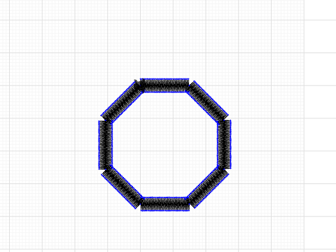 4cm octogon