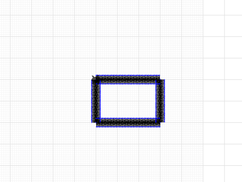 3x2cm rectangle