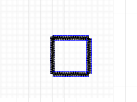 3x3cm Square