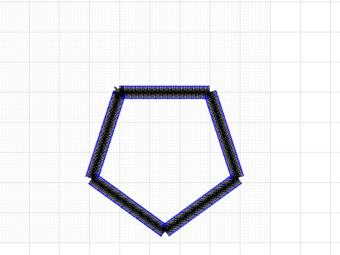 3x3x3x3x3 Pentagon