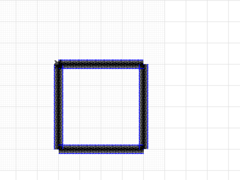 Square 4.4x4.4