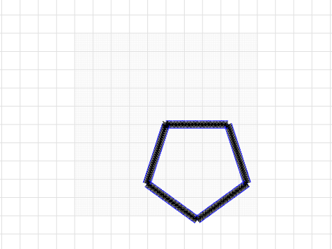 4cm all side pentagon Mike