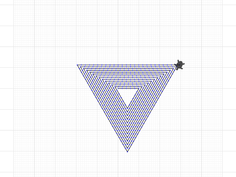 4.5 use a Varible to create a Triangle spiral Aubany 