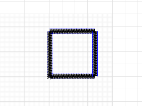 4x4 cm Square