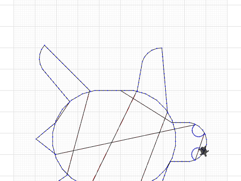 Turtle for skirt