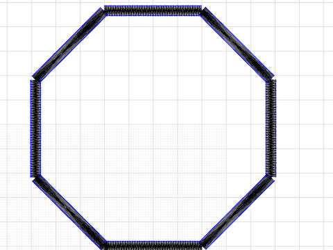 4CM OCTAGON