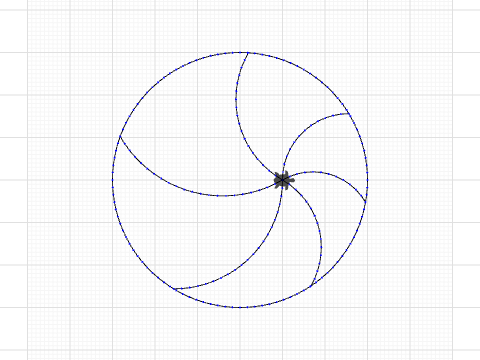 Offset Spokes Touching