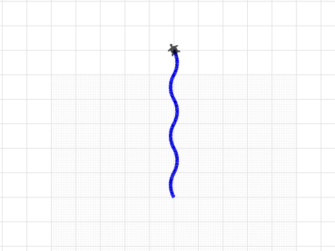 TurtleLab Curvy Line