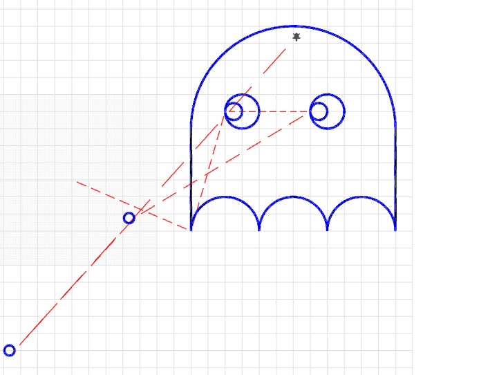 pacman laser cut