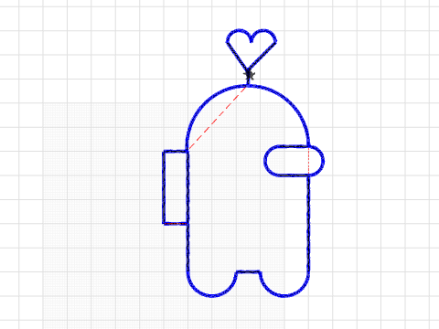Heart Among Us - TurtleStitch