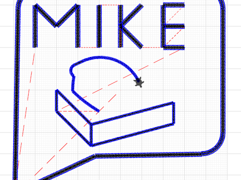 Speech bubble thingy Mike