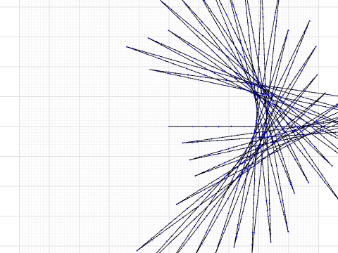 Random stitch length - explosion